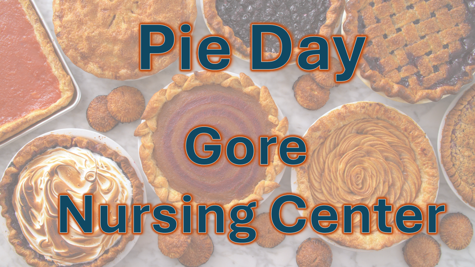Pie Day @ Gore Nursing Home