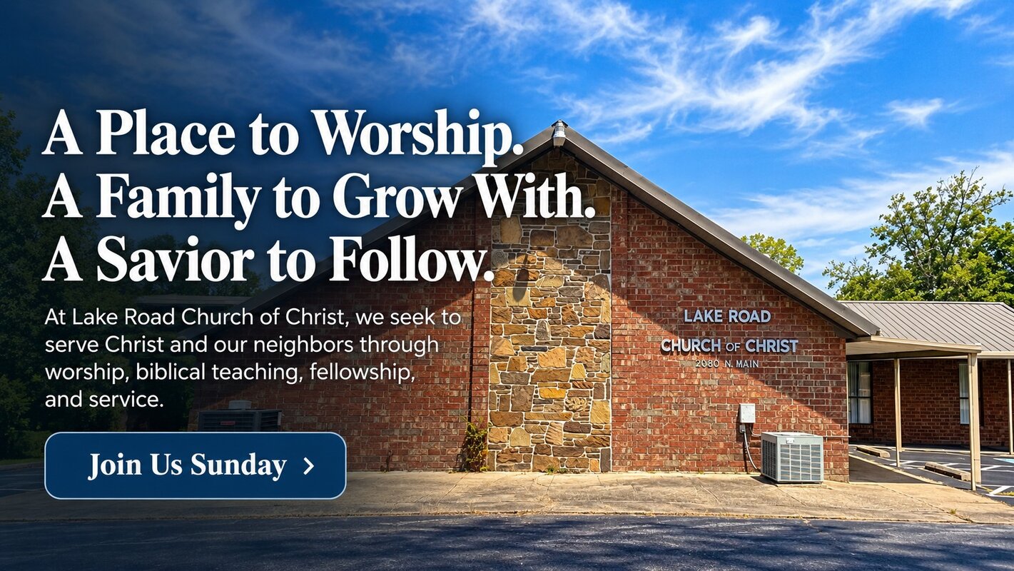 Welcoming Church Under Blue Skies