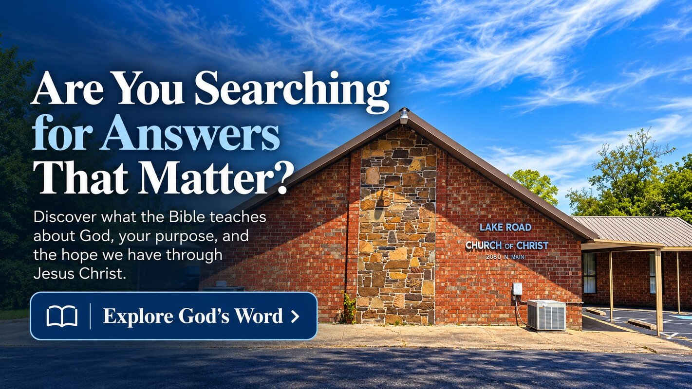 Lake Road Church Answers Banner